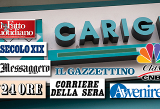 CARIGE, LA FABI SU TUTTI I QUOTIDIANI