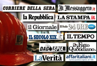 EX ILVA, L’INIZIATIVA FABI È SUI TG, QUOTIDIANI E WEB