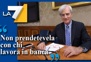 L'APPELLO DI RINALDI SU LA7: «NON PRENDETEVELA CON CHI LAVORA IN BANCA»