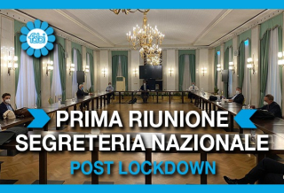 PRIMA RIUNIONE DELLA SEGRETERIA NAZIONALE FABI DOPO IL LOCKDOWN