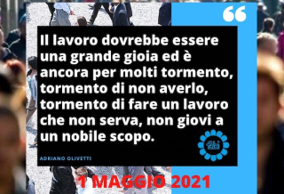 LA FABI CELEBRA LA FESTA DEL LAVORO CITANDO ADRIANO OLIVETTI