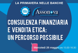 PRIMAVERA NELLE BANCHE: NUOVO APPUNTAMENTO DEDICATO A CONSULENZA FINANZIARIA E VENDITA ETICA