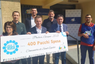 CORONAVIRUS: FABI PADOVA DONA 400 PACCHI SPESA ALLA COMUNITÀ DI SANT’EGIDIO