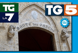 MPS, LA FABI SUL TG5 E SUL TG DI LA7