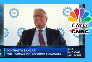 CLASS CNBC: SILEONI SPIEGA PUNTO PER PUNTO LE RICHIESTE PER IL NUOVO CONTRATTO DEI BANCARI