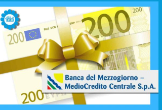 BANCA DEL MEZZOGIORNO, 200 EURO DI BONUS PER IL “CARO VITA”