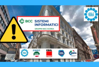 FALLITA CONCILIAZIONE BCC SISTEMI INFORMATICI, SINDACATI CONFERMANO STATO DI AGITAZIONE