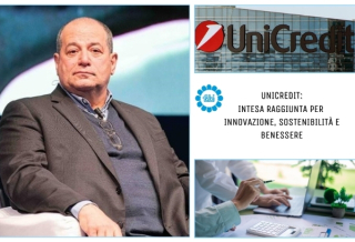 UNICREDIT, INTESA RAGGIUNTA PER “INNOVAZIONE, SOSTENIBILITÀ E BENESSERE”