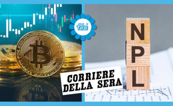 NPL E CRIPTOVALUTE, LA FABI SULLA STAMPA