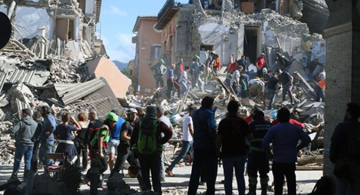 TERREMOTO IN ITALIA CENTRALE: UN AIUTO SUBITO