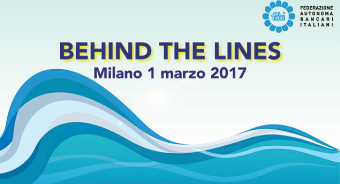 MILANO 1 MARZO 2017 BEHIND THE LINES