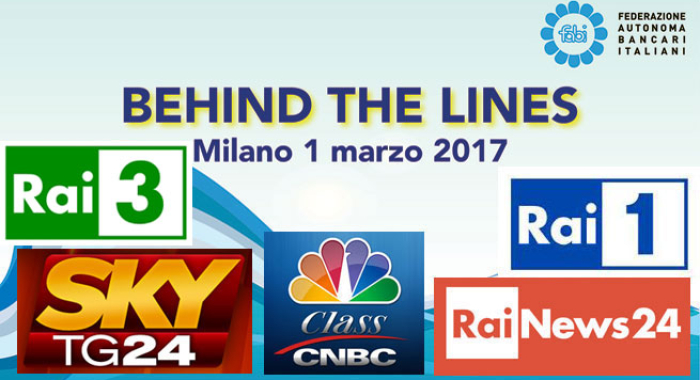 BEHIND THE LINES I SERVIZI DI RADIO E TV