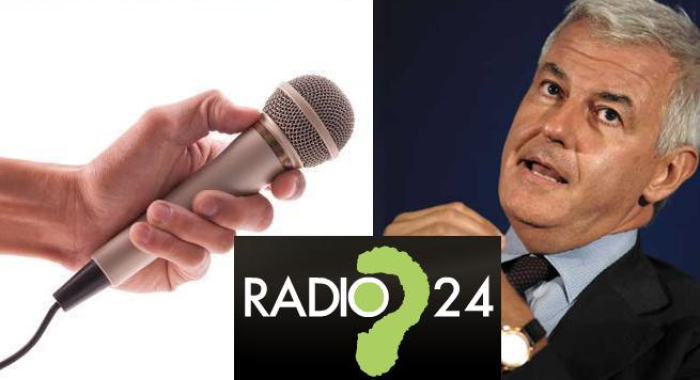 PROFUMO RISPONDE A SILEONI AI MICROFONI DI RADIO 24