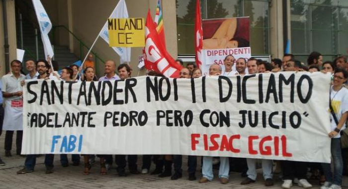 SANTANDER: NON RAGGIUNGI IL BUDGET? TI LICENZIO