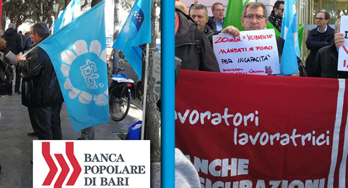 «A BARI I DIPENDENTI NON DEVONO PAGARE PER COLPA DEI BANCHIERI»