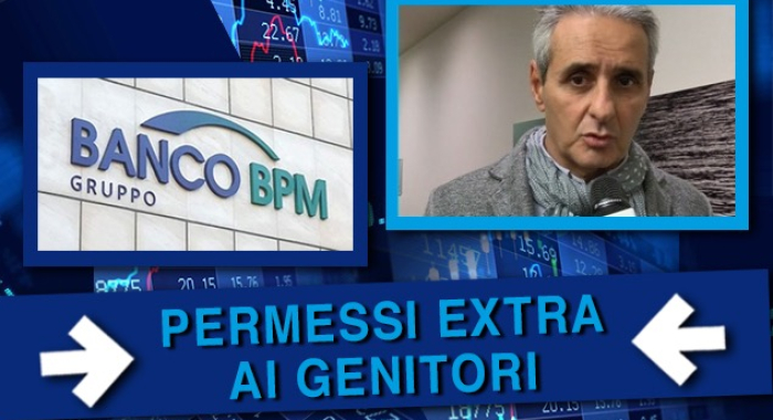 CORONAVIRUS, IN BANCO BPM PERMESSI EXTRA AI GENITORI