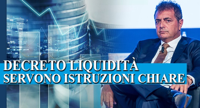 SILEONI ALLE BANCHE: «SUL DECRETO LIQUIDITÀ, SERVONO ISTRUZIONI CHIARE PER I BANCARI A CONTATTO CON CLIENTI»