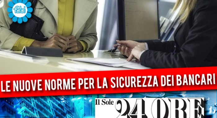 CORONAVIRUS, LE NUOVE NORME PER LA SICUREZZA DEI BANCARI