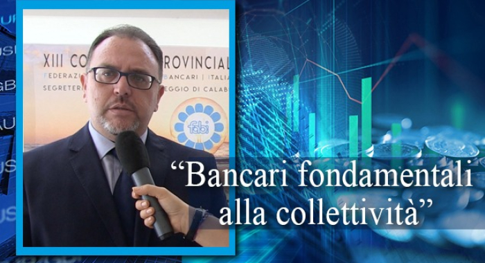 «BANCARI FONDAMENTALI ALLA COLLETTIVITÀ»