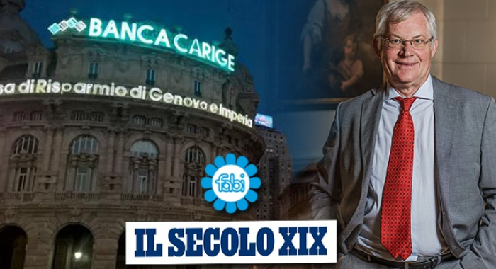 SCARIN AL SECOLO XIX: “POSITIVA LA CONFERMA DEL PIANO DI WEALTH MANAGEMENT IN CARIGE”