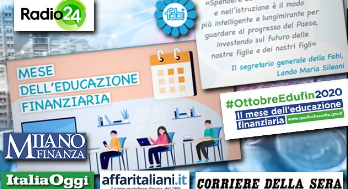 LA FABI FA SCUOLA, A RADIO 24 LA CAMPAGNA SULL’EDUCAZIONE FINANZIARIA