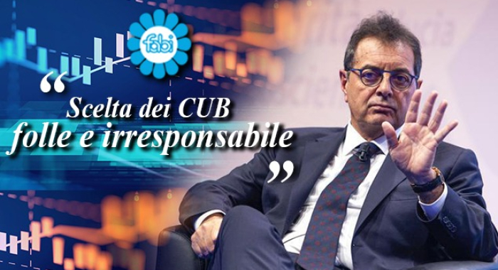 SILEONI SULLO SCIOPERO GENERALE DI OGGI: “SCELTA DEI CUB FOLLE E IRRESPONSABILE”