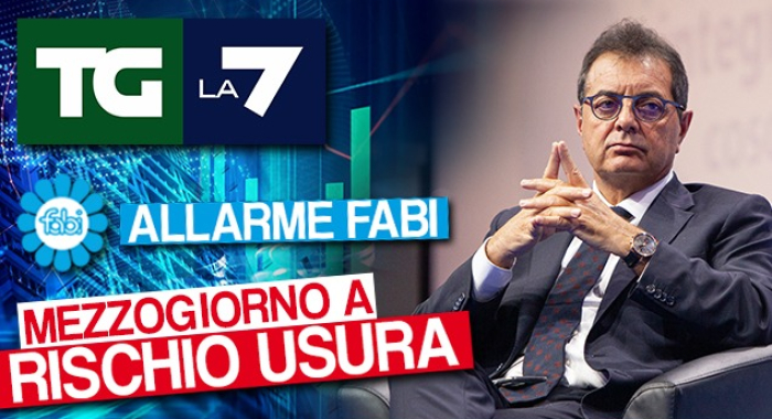 LO STUDIO FABI AL TGLA7 DELLE ORE 20