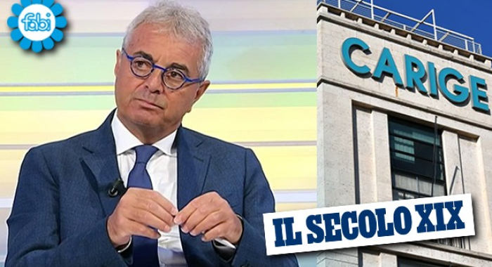 SILEONI AL SECOLO XIX: «CARIGE VA CEDUTA IN BLOCCO»