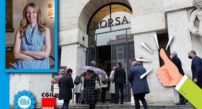 BORSA ITALIANA, RIORGANIZZAZIONE SENZA IMPATTI OCCUPAZIONALI