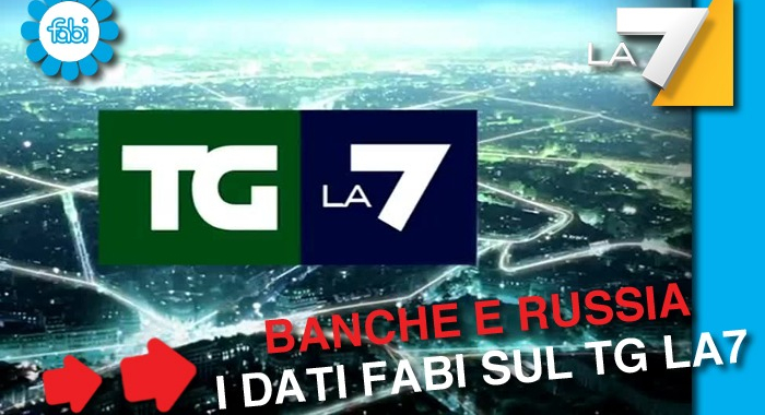 BANCHE E RUSSIA, I DATI FABI AL TGLA7