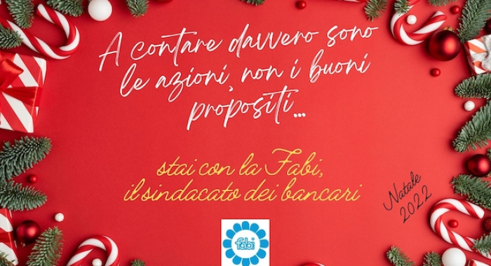 A CONTARE DAVVERO SONO LE AZIONI, NON I BUONI PROPOSITI: BUON NATALE