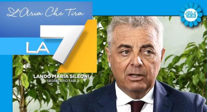 SUPERBONUS E BANCHE, SILEONI IN DIRETTA SU LA7