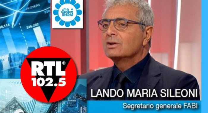 MUTUI E TASSI D’INTERESSE, SILEONI IN DIRETTA SU RTL NEWS