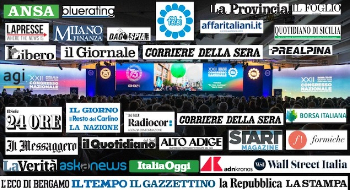 AMPIA COPERTURA DEI MEDIA PER LA SECONDA GIORNATA DEL CONGRESSO