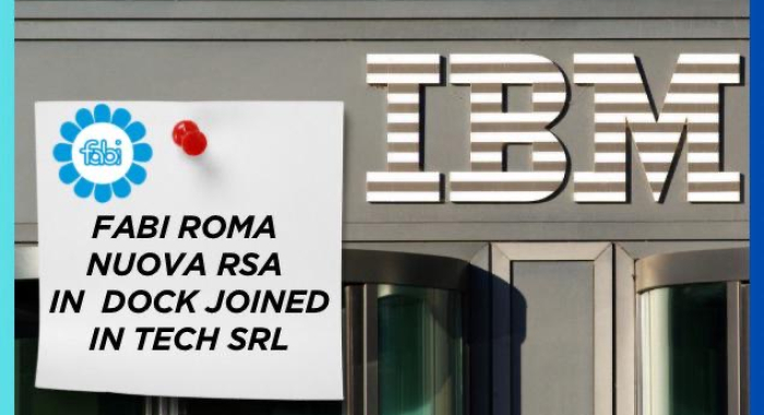 FABI ROMA, NUOVA RSA IN DOCK JOINED IN TECH SRL