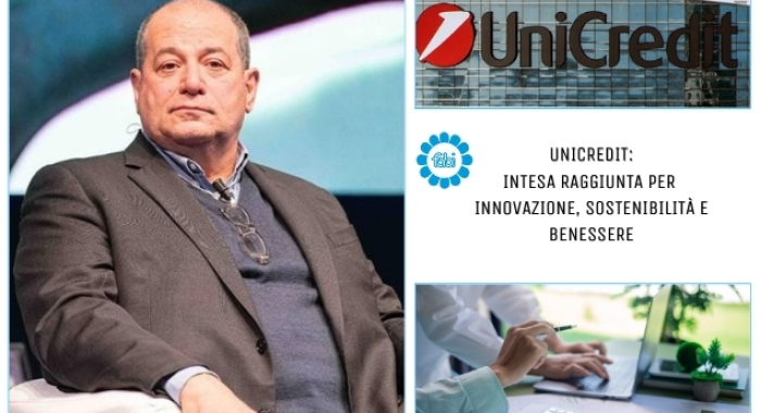 UNICREDIT, INTESA RAGGIUNTA PER “INNOVAZIONE, SOSTENIBILITÀ E BENESSERE”