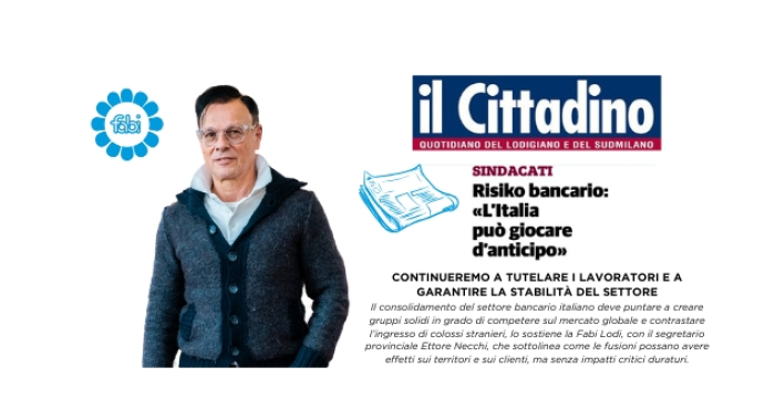 RISIKO BANCARIO, L’ITALIA PUÒ GIOCARE D’ANTICIPO