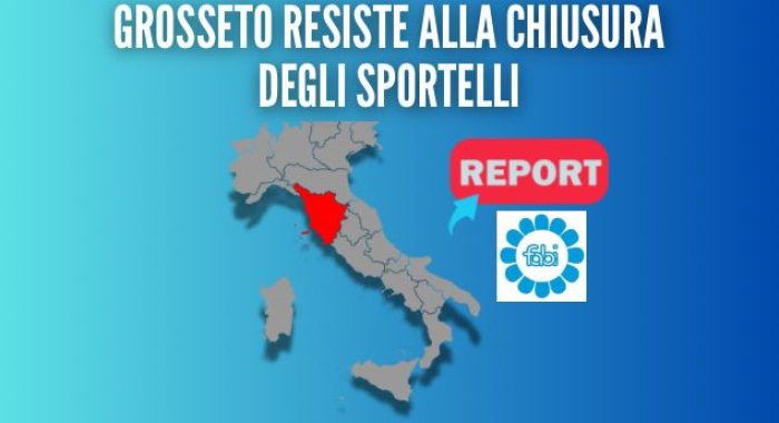 GROSSETO RESISTE ALLA CHIUSURA DEGLI SPORTELLI