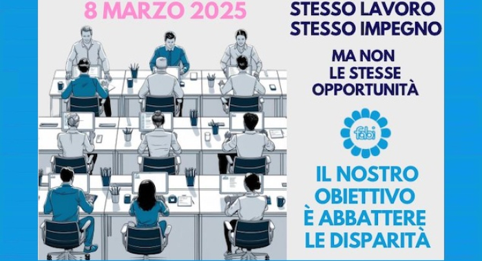 8MARZO: IL NOSTRO OBIETTIVO É ABBATTERE LE DISPARITÀ